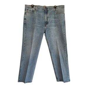 Men's 505 Levi's Size 44X30 Light Blue Straight  Jeans